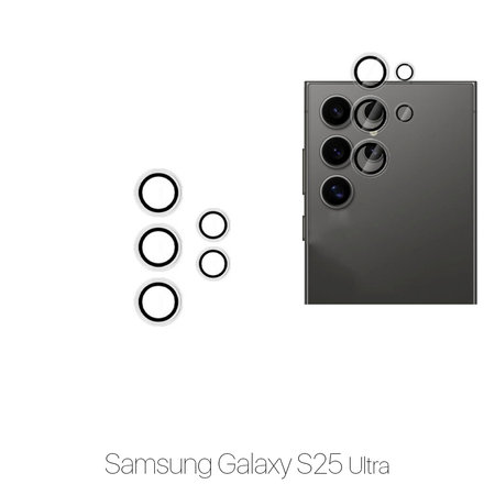 FixPremium Glass - Gehärtetes Glas für Rückkamera ohne Rahmen für Samsung S25 Ultra