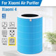 Xiaomi Mi Mijia Air Purifier 4 - HEPA-Filter (Antibakteriell) (Blau)