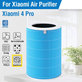 Xiaomi Mi Mijia Air Purifier 4 Pro - HEPA-Filter (Antibakteriell) (Blau)