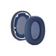 Ersatz-Ohrpolster für Sony WH-1000XM6, Memory-Schaumstoff + PU-Leder, Blau, 1 Paar