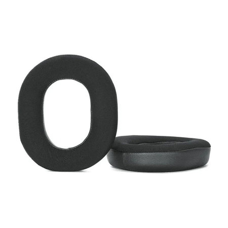 Ersatz-Ohrpolster für Razer Blackshark V3 Pro, Memory-Schaumstoff + Textil, Schwarz, 1 Paar