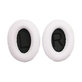 Ersatz-Ohrpolster für Bose QuietComfort 2, 15, 25 und 35, Memory-Schaumstoff + PU-Leder, Schwarz-Weiß, 1 Paar
