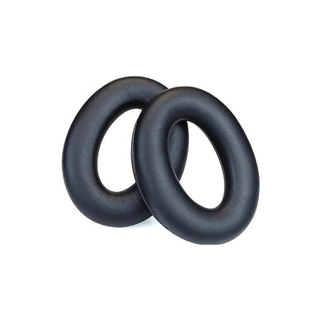 Ersatz-Ohrpolster für Bose Aviation 30, Memory-Schaumstoff + PU-Leder, Schwarz, 1 Paar