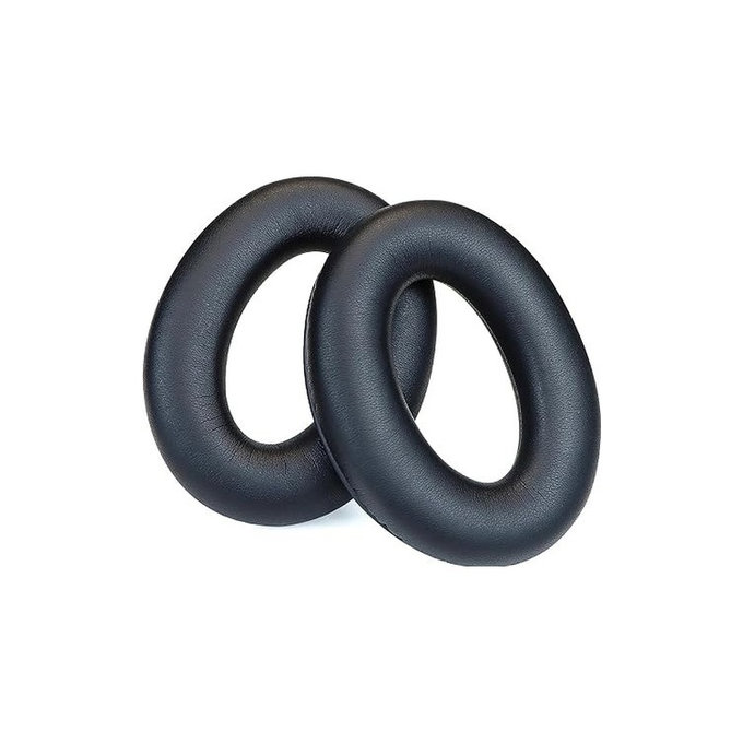 Ersatz-Ohrpolster für Bose Aviation 30, Memory-Schaumstoff + PU-Leder, Schwarz, 1 Paar