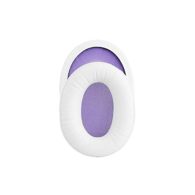 Ersatz-Ohrpolster für Kingston HyperX Cloud Alpha Gaming, Memory-Schaumstoff + PU-Leder, Weiß, 1 Paar