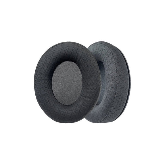 Ersatz-Ohrpolster für Kingston HyperX Stinger Core, Memory-Schaumstoff + Textil, Schwarz, 1 Paar