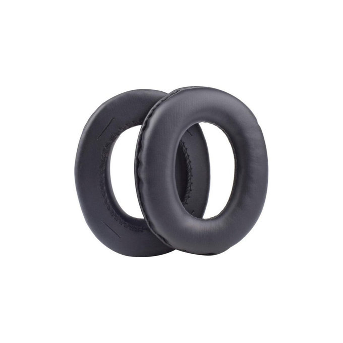 Ersatz-Ohrpolster für Panasonic RP-HTX7, RP-HTX7A, RP-HTX9, Memory-Schaumstoff + PU-Leder, Schwarz, 1 Paar