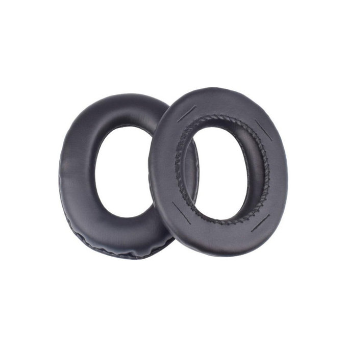 Ersatz-Ohrpolster für Panasonic RP-HTX7, RP-HTX7A, RP-HTX9, Memory-Schaumstoff + PU-Leder, Schwarz, 1 Paar