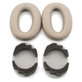 Ersatz-Ohrpolster für Sony WH-1000XM3, Memory-Schaumstoff + PU-Leder, Beige, 1 Paar