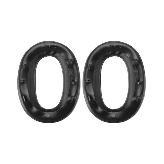 Ersatz-Ohrpolster für Sony MDR-1000X, WH-1000XM2, Memory-Schaumstoff + PU-Leder, Schwarz, 1 Paar