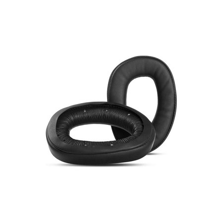 Ersatz-Ohrpolster für Sennheiser GSP300, GSP350, GSP370, Memory-Schaumstoff + PU-Leder, Schwarz, Kühlgel, 1 Paar