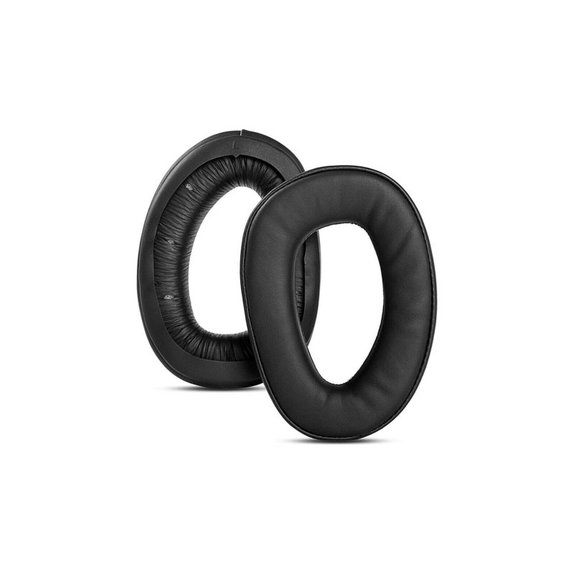 Ersatz-Ohrpolster für Sennheiser GSP300, GSP350, GSP370, Memory-Schaumstoff + PU-Leder, Schwarz, Kühlgel, 1 Paar