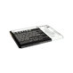Akku batterie für Gigabyte Gsmart Roma, R2, Li-ion, 3.7V, 1400mAh, HQ