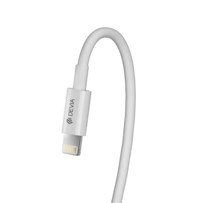 Lightning / USB-C Kabel Smart, PD 27W, 2m, Weiß, Devia