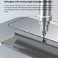 FullCover Panzerglas mit Applikator für iPhone 15, Devia