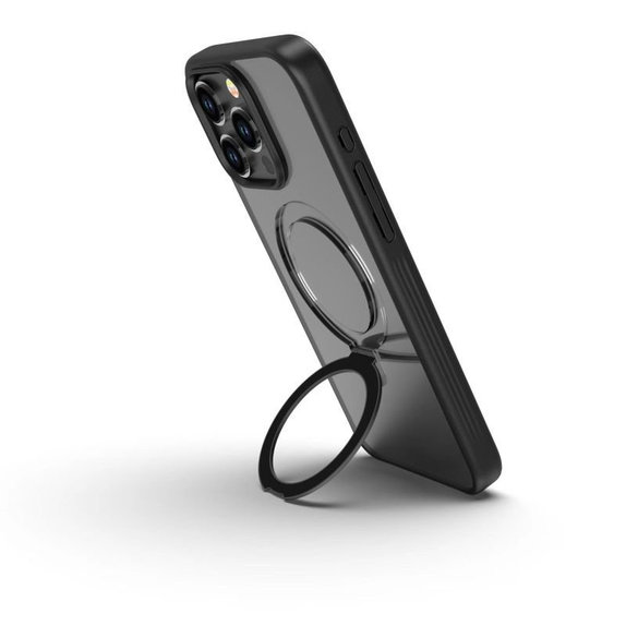 Hülle Delight mit MagSafe für iPhone 15 Pro Max, Schwarz, Devia