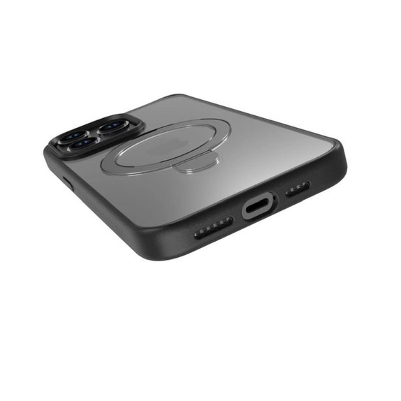 Hülle Delight mit MagSafe für iPhone 15 Pro Max, Schwarz, Devia