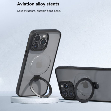Hülle Delight mit MagSafe für iPhone 15 Pro Max, Schwarz, Devia