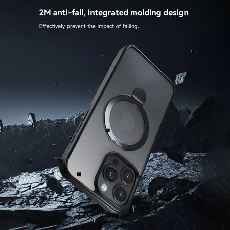 Hülle Delight mit MagSafe für iPhone 15 Pro Max, Schwarz, Devia