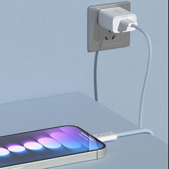 USB-C / USB-C Kabel Smart, PD 60W, 1m, Weiß, Devia