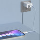 USB-C / USB-C Kabel Smart, PD 60W, 1m, Weiß, Devia