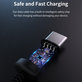 USB / USB-C Kabel Gracious, 2.1A, 2m, Schwarz, Devia