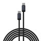 USB-C / USB-C Kabel Gracious, PD 60W, 2m, Schwarz, Devia