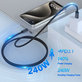 USB-C / USB-C Kabel Extreme Speed, PD 240W, 2m, Schwarz, Devia