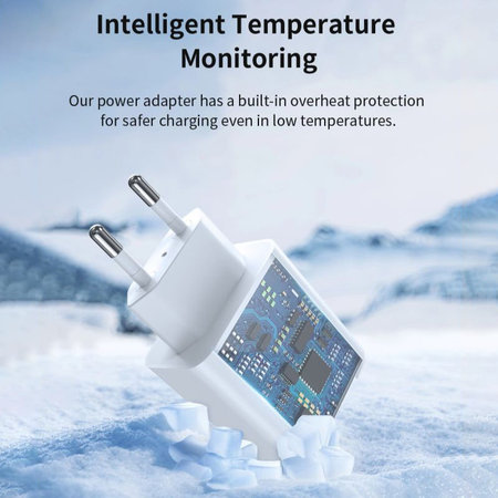 Ladeadapter Rocket USB-C, PD 45W, Weiß, Devia