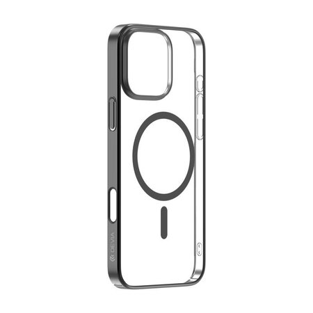 Hülle Glimmer mit MagSafe für iPhone 16 Pro, Schwarz, Devia