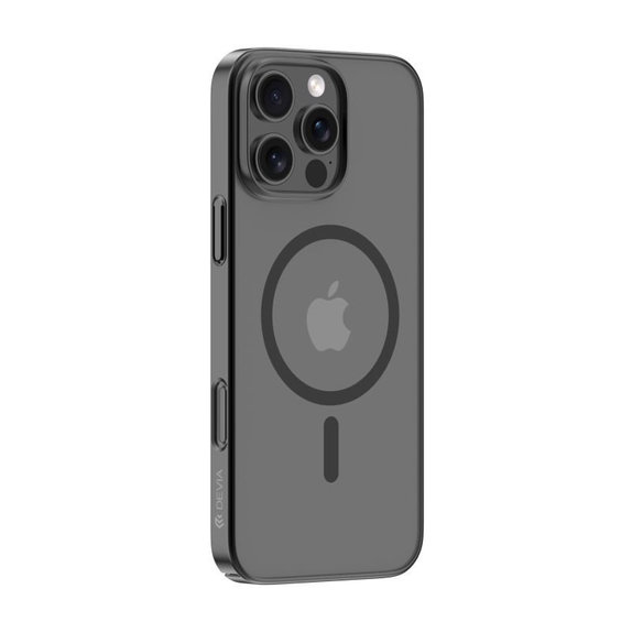 Hülle Glimmer mit MagSafe für iPhone 16 Pro Max, Schwarz, Devia