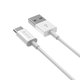 USB / USB-C Kabel Smart, 2.1A, 1m, Weiß, Devia