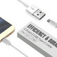 USB / USB-C Kabel Smart, 2.1A, 1m, Weiß, Devia