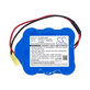 Akku batterie für Zepter LMG-310, 9P-130, 3000mAh, Ni-MH, 10.8V, SA9KR1300SC-3RB, HQ