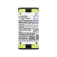 Akku batterie für Sony MDR RF995, MDR RF400, 700mAh, Ni-MH, 2.4V, BP-HP800-11, HQ