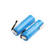 Akku batterie 14430 mit Montageplatten, 650mAh, Li-Ion, 3.7V, HQ