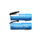 Akku batterie 14430 mit Montageplatten, 650mAh, Li-Ion, 3.7V, HQ