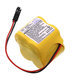 Batterie für GE FANUC ALPHA iSV, BETA iSV, 2900mAh, Li-MnO2, 6V, A98L-0031-0025, HQ