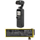 Batterie für DJI Osmo Pocket, Pocket 2, 800mAh, Li-Pol, 7.7V, HB3, HQ