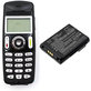 Batterie für Alcatel Mobile 300, 400 Dect, Mobile Reflexes 300, 400, 800mAh, Li-Ion, 3.7V, 3BN66305AAAA000828, HQ