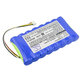 Akku batterie für Chauvin Arnoux 6116, 8335, Scopix Mobiles Oscilloscope II, Megger CA 6543, 3600mAh, Ni-MH, 9.6V, P-1482, HQ