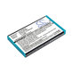 Akku batterie für Nintendo Advance SP, AGS, 900mAh, Li-Ion, 3.7V, SAM-SPRBP, HQ