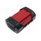 Batterie für Bosch Rotak 32li, 37li, 43li, Easyrotak 36-550, 5000mAh, Li-Ion, 36V, 2 607 336 173, HQ
