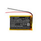 Batterie für Navitel Ms700, Serioux Upq700, 1500mAh, Li-Pol, 3.7V, HR504080, HQ