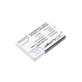 Akku batterie für Nokia 7250i, 6610, 6585, 6560, 6200, 6220, 1000mAh, Li-Ion, 3.7V, BLD-3, HQ