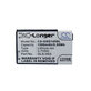Akku batterie für Gigabyte GSmart G1345, 1500mAh, Li-Ion, 3.7V, GLS-H03, HQ