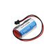 Batterie für Mitsubishi CR17335SE-R, Sanyo GT15-BAT, 1800mAh, Li-MnO2, 3V, Q6BAT, HQ