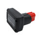 Akku batterie für Milwaukee M12 B4 Redlithium, 4000mAh, Li-Ion, 12V, 48-11-2440, HQ