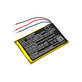 Batterie für JBL Clip 2, 800mAh, Li-Pol, 3.7V, GSP383555, HQ