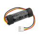 Batterie für Harman/Kardon Onyx Studio 4, 3000mAh, Li-Ion, 3.7V, ICR22650, HQ